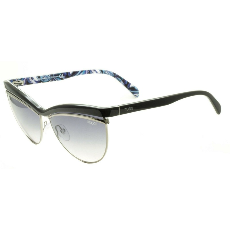 EMILIO PUCCI EP 10 05B 61mm Sunglasses Shades Eyeglasses Eyewear Italy – New