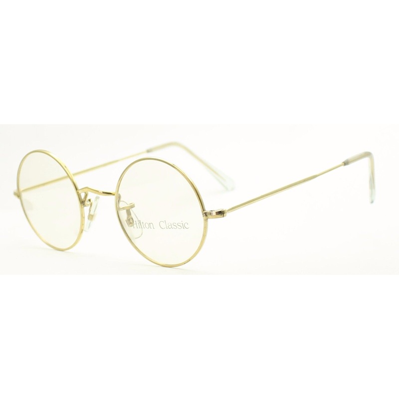 Hilton Classic 2 (SAVILE ROW) Round Gold 1034 42x20mm FRAMES RX Optical Glasses