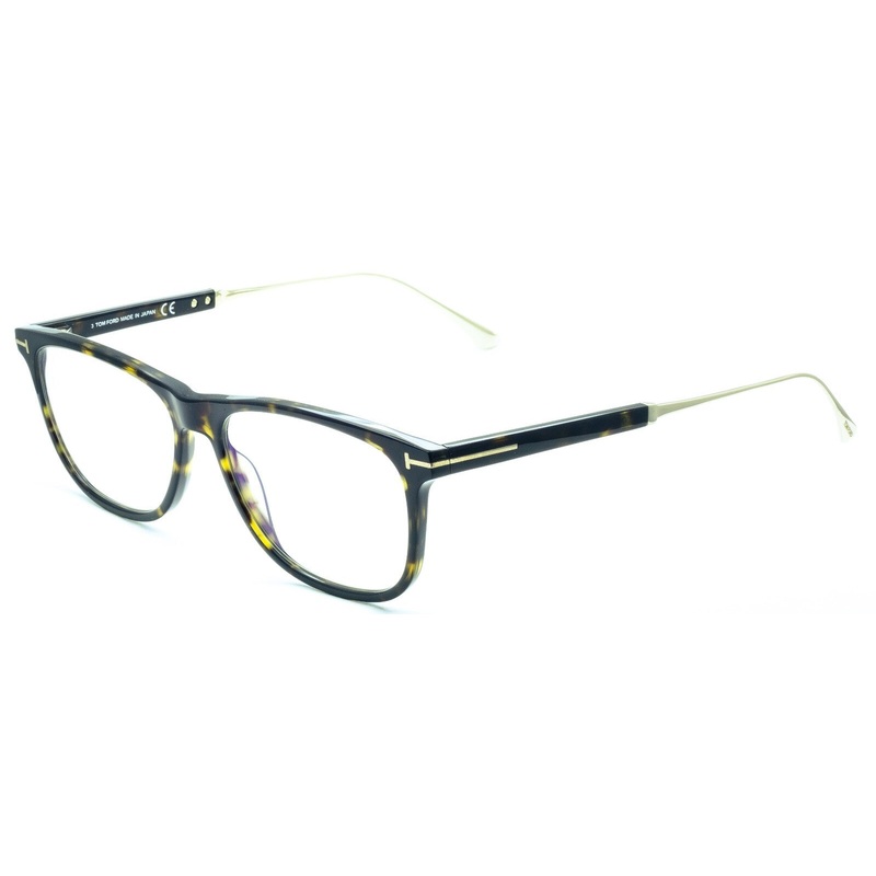 TOM FORD TF5589-B 052 55mm TITANIUM Blue Block Glasses Eyewear RX BNIB – Japan