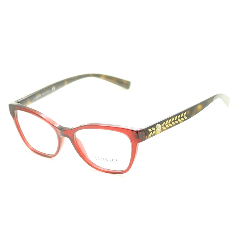 VERSACE 3265 388 52mm Eyewear FRAMES Glasses RX Optical Eyeglasses New – Italy