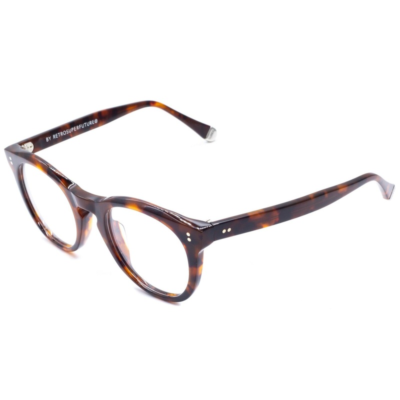 RETROSUPERFUTURE UOL/R Numero 28 Classic Havana 46mm RX Optical Eyeglasses – New