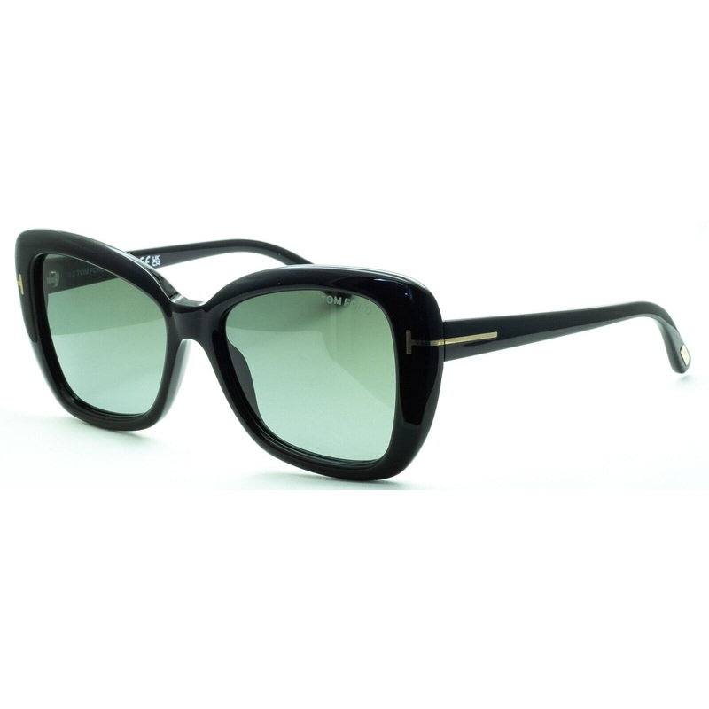 TOM FORD Maeve TF 1008 01B 55mm Eyewear SUNGLASSES Glasses Shades New BNIB Italy