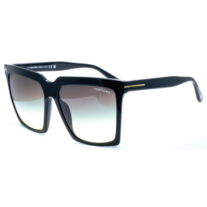 TOM FORD TF764 01B Sabrina-02 58mm Eyewear SUNGLASSES Shades New BNIB – Italy