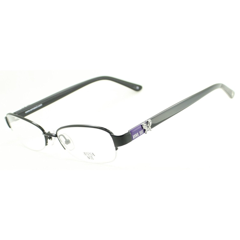 ANNA SUI AS177 001 51mm Eyewear RX Optical FRAMES Glasses Eyeglasses – New