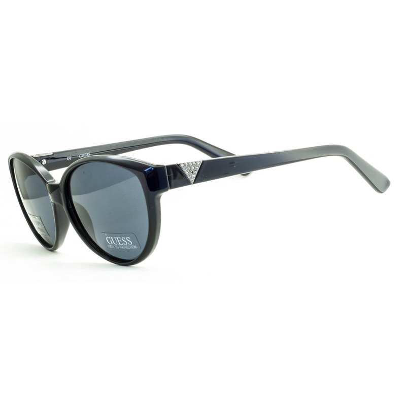 GUESS GU7159 BLK-3 57mm Gloss Black Sunglasses Shades Frames Eyewear – BNIB New