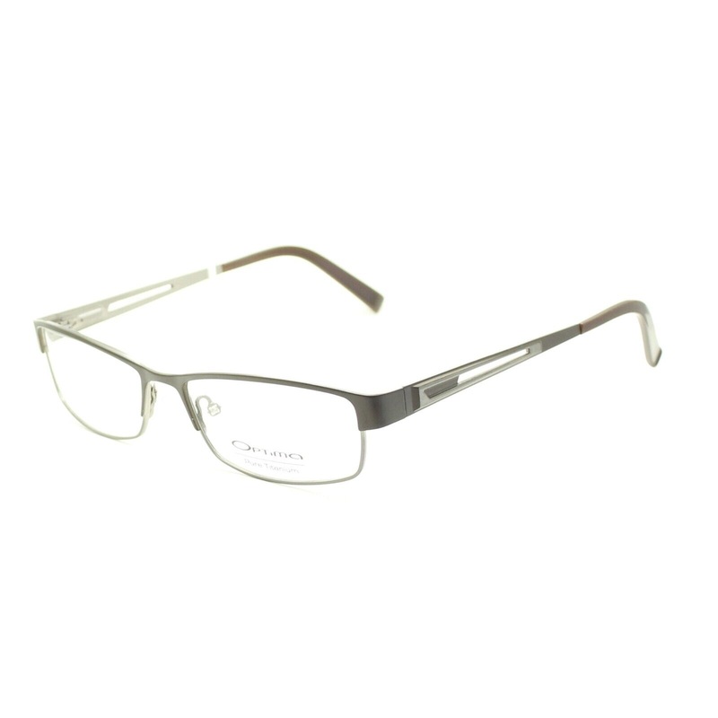 OPTIMA 423566P 55mm Titanium Eyewear FRAMES Optical Eyeglasses Glasses – New