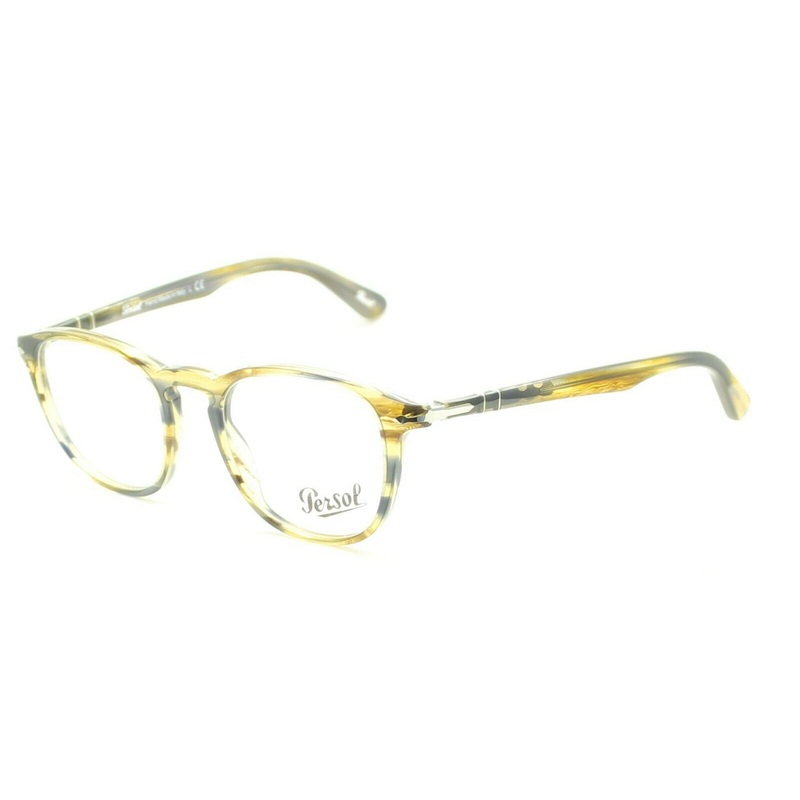 PERSOL 3143-V 1049 49mm Eyewear FRAMES Glasses RX Optical Eyeglasses New – Italy
