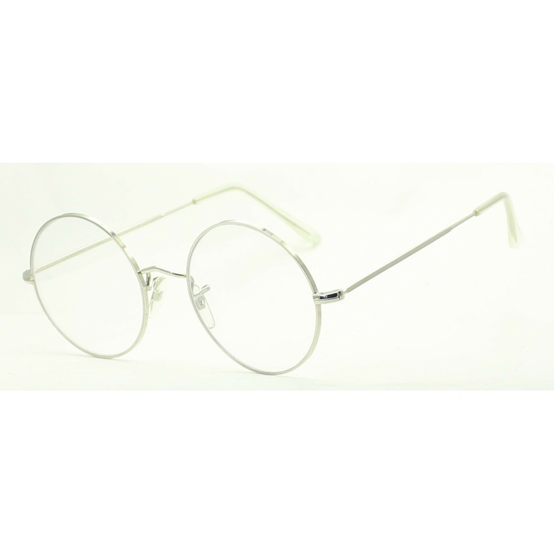 B.O.I.C.LONDON LINE (SAVILE ROW) Fairway Round Rhodium 50x20mm FRAMES RX Optical
