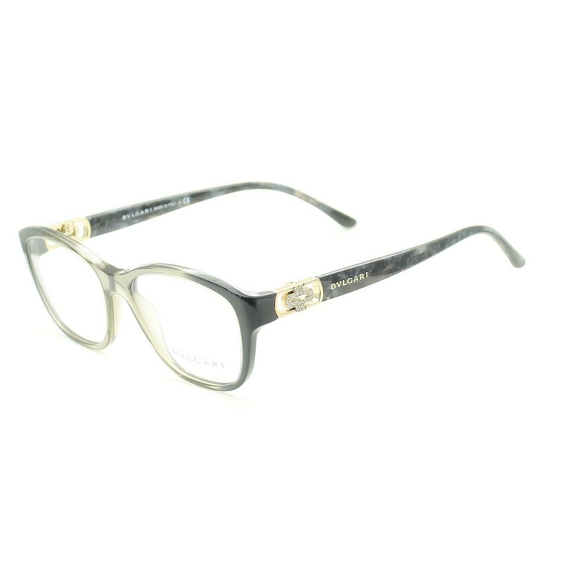 BVLGARI 4062-B 5248 52mm Eyewear Glasses RX Optical Glasses FRAMES New – Italy