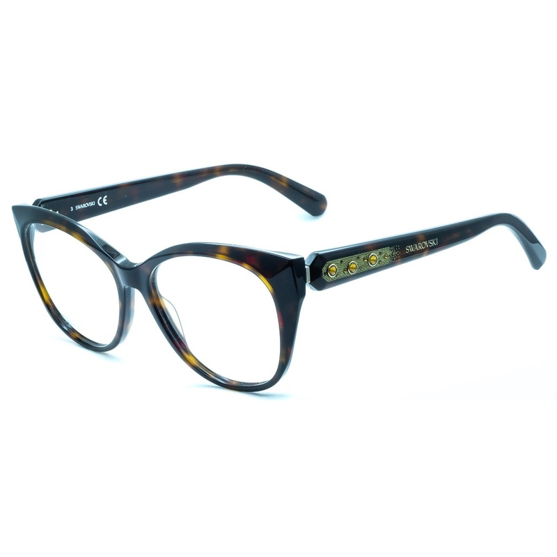 SWAROVSKI SK 5269 052 53mm Eyewear FRAMES RX Optical Glasses Eyeglasses – New