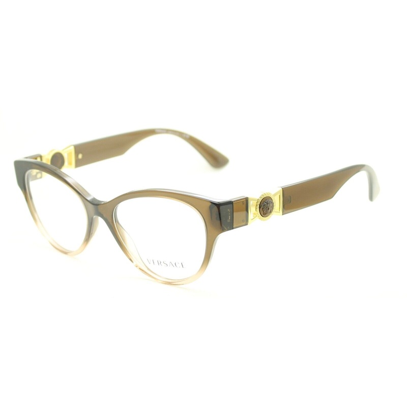 VERSACE 3313 5332 52mm Eyewear FRAMES Glasses RX Optical Eyeglasses New – Italy