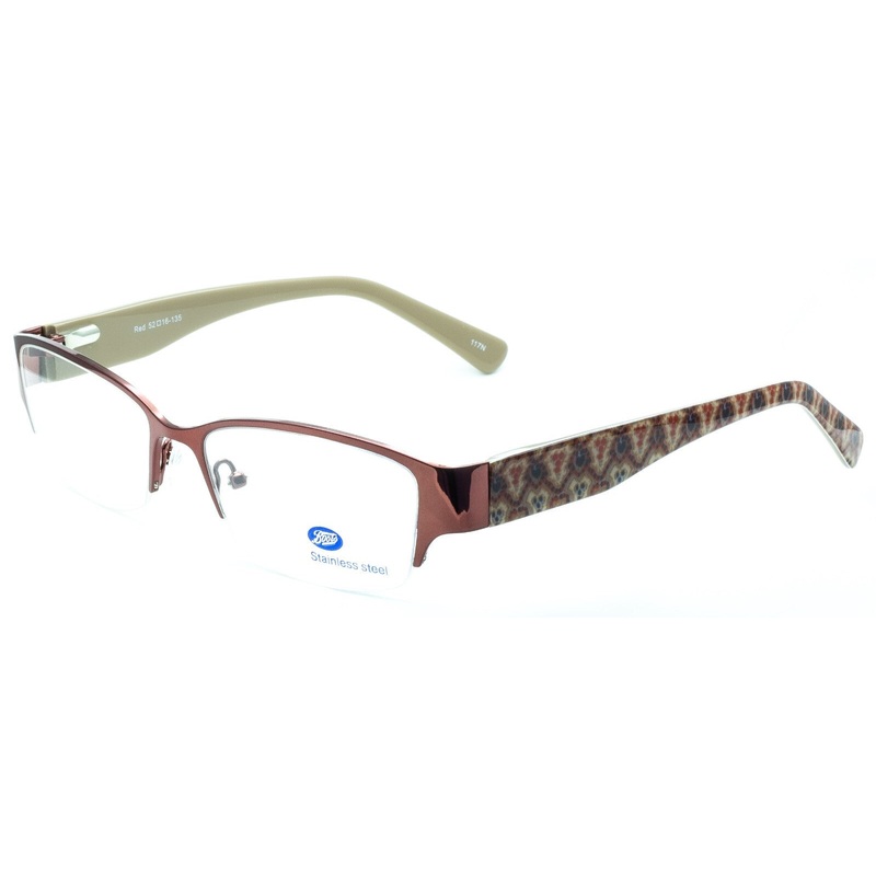 BOOTS Guelder Rose Red 52mm Eyewear FRAMES RX Optical Glasses Eyeglasses – New