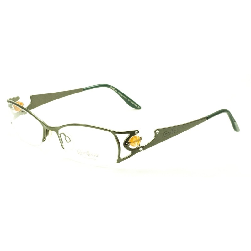 CRYSTALUCHE C-6011 C-01 52mm Vintage Eyewear FRAMES RX Optical – New Italy