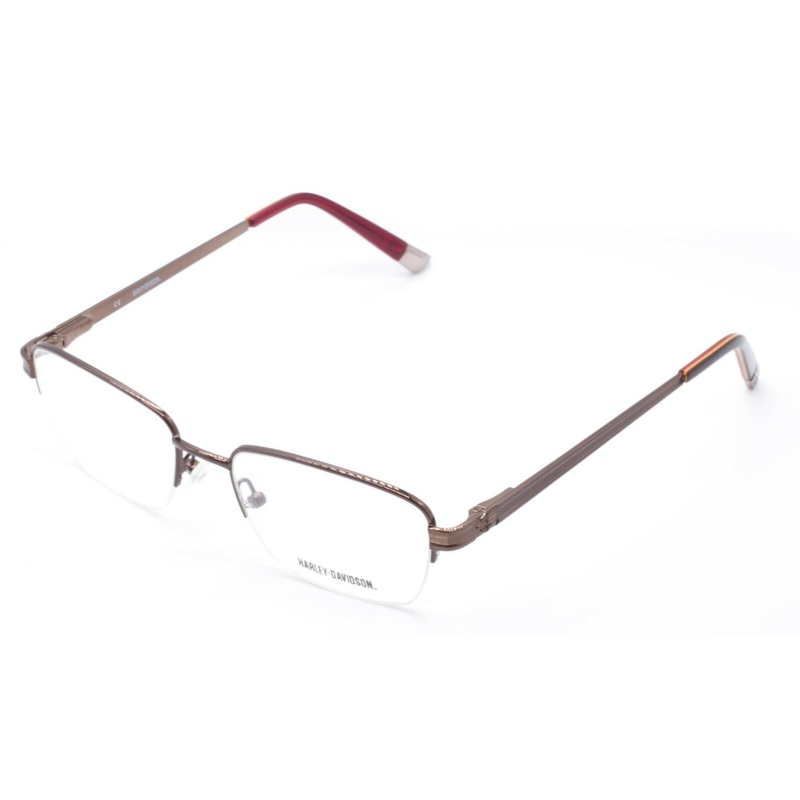 HARLEY-DAVIDSON HD704 BRN 52mm Eyewear FRAMES RX Optical Eyeglasses Glasses New
