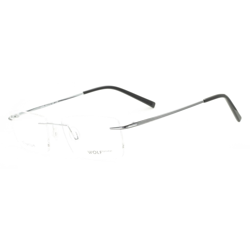WOLF EYEWEAR 9505 C59 Titanium FRAMES RX Optical Glasses Eyeglasses New TRUSTED
