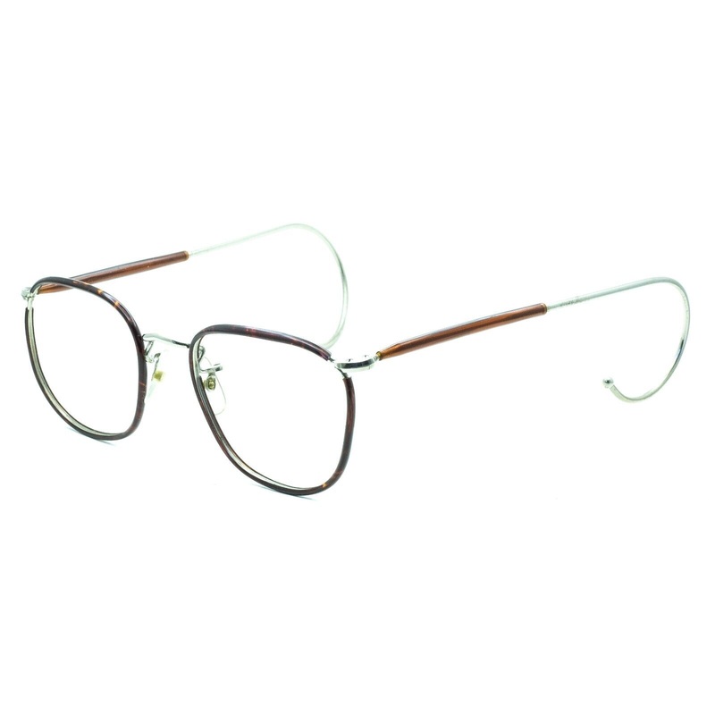 ALGHA (SAVILE ROW) Quadra Rhodium 48x18mm Frames RX Optical Eyeglasses Glasses