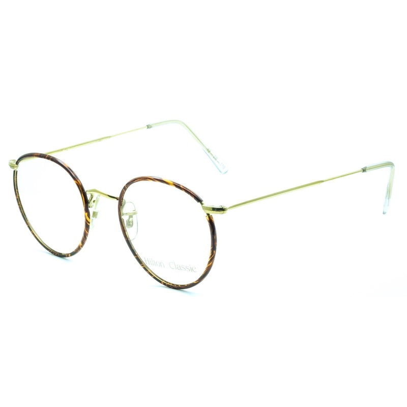 Hilton Classic 1 Beaufort Panto 49x20mm Chestnut FRAMES RX Optical Eyeglasses