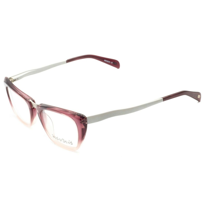 Red or Dead 99 25667646 48mm FRAMES Glasses RX Optical Eyewear Eyeglasses – New