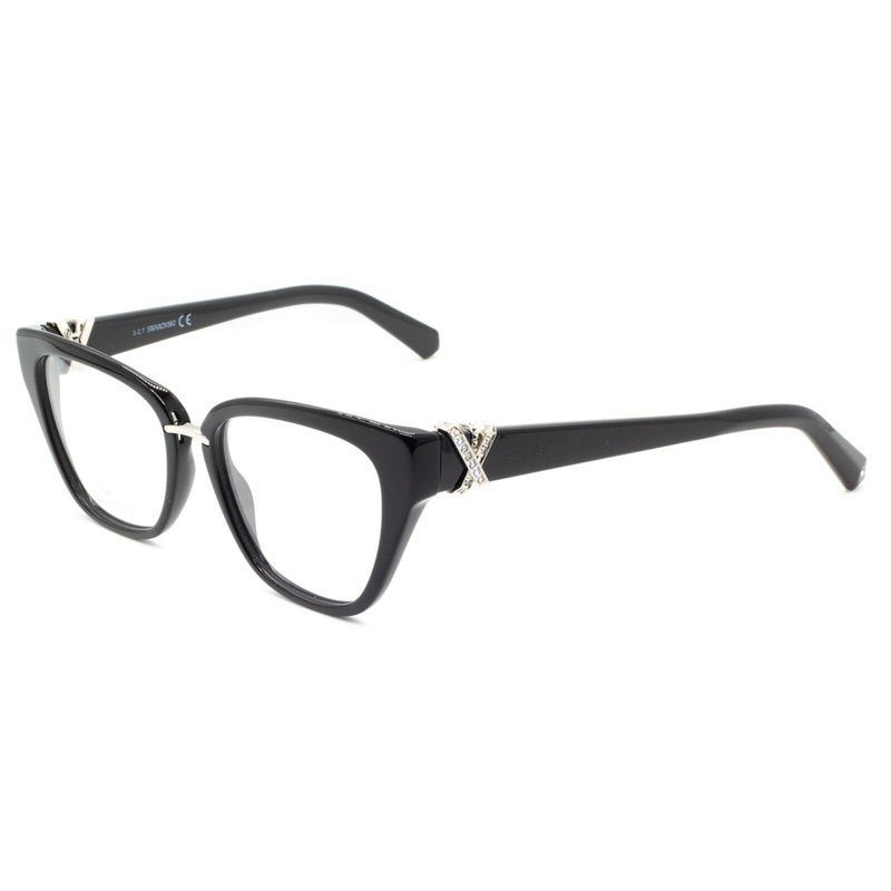 SWAROVSKI SK 5251 001 52mm Eyewear FRAMES RX Optical Glasses Eyeglasses BNIB New