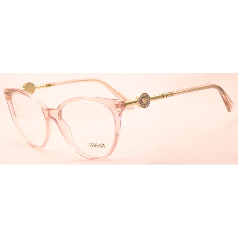 VERSACE 3298-B 5339 55mm Eyewear FRAMES Glasses RX Optical Eyeglasses New -Italy