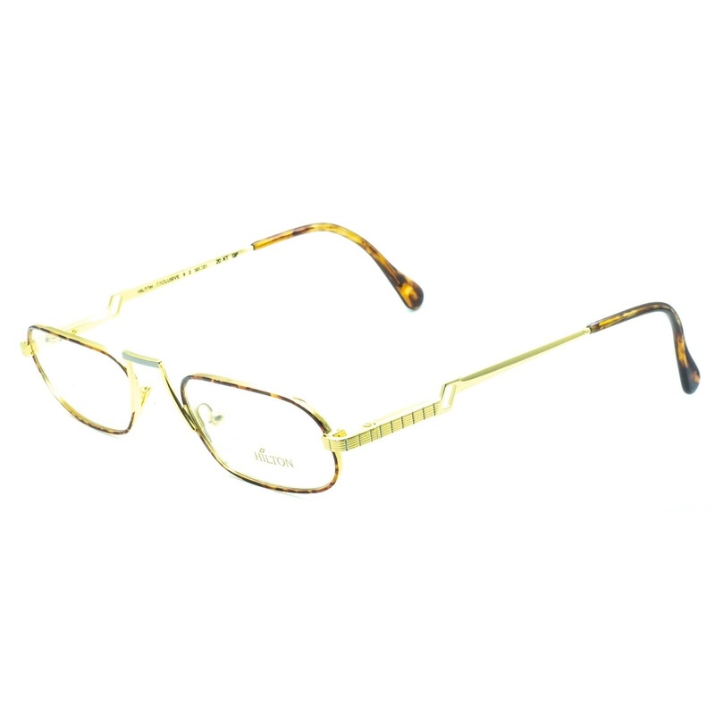 Hilton Eyewear Vintage Exclusive 9 C2 50x21mm FRAMES RX Optical Glasses – NOS