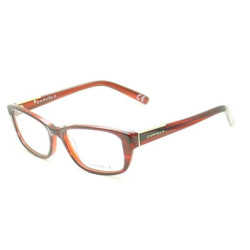 CARVELA FRANCES CAR002-RED 53mm Eyewear FRAMES Glasses RX Optical Eyeglasses New