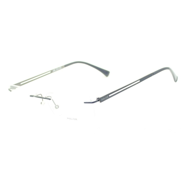 POLICE V 8730 Col. 0K53 56mm Eyewear FRAMES RX Optical Eyeglasses Glasses – New