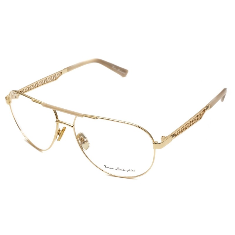 Tonino Lamborghini TL330V01 60mm Eyewear RX Optical Glasses Frames – New Italy