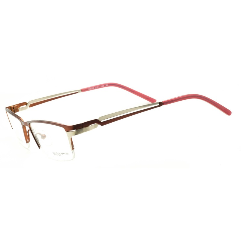 WOLF EYEWEAR W5005 C64 Titanium FRAMES RX Optical Glasses Eyeglasses New TRUSTED