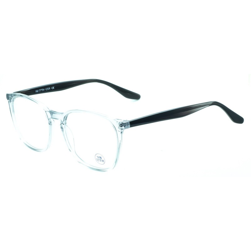 NW 77TH EYEWEAR USA 1053 Grey Crystal RX Optical FRAMES Glasses Eyeglasses – New