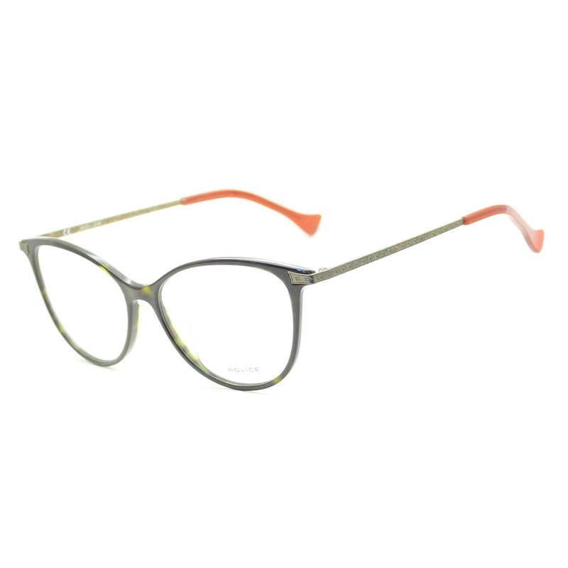 POLICE FLUID 6 VPL062 0722 53mm Eyewear FRAMES RX Optical Eyeglasses Glasses New