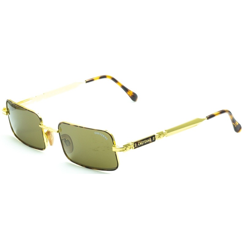 CHEYENNE (American Eastern) White Horse 47mm Vintage Sunglasses Shades New Italy