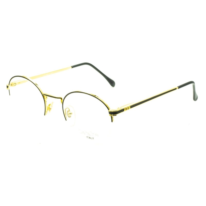 Deltaline Italy (Hilton) Vintage Mod. 653 FX 48x17mm RX Optical Glasses New NOS