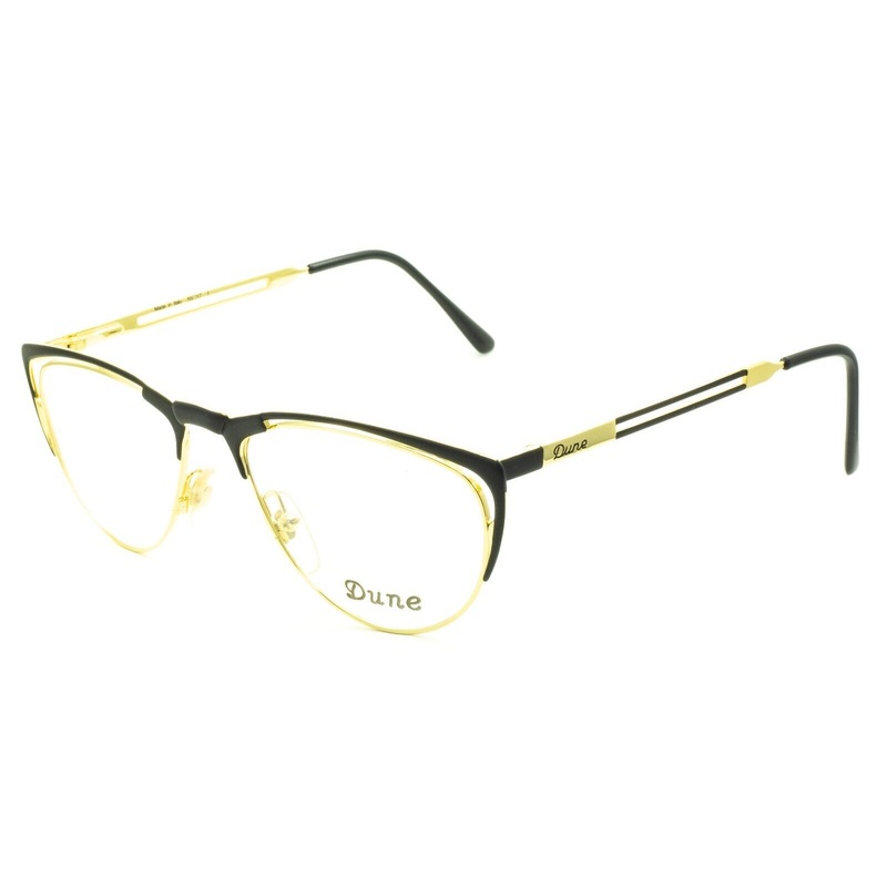 Dune 14 Italy Vintage Linea Dune by Ladins 55x17mm FRAMES RX Optical Glasses NOS