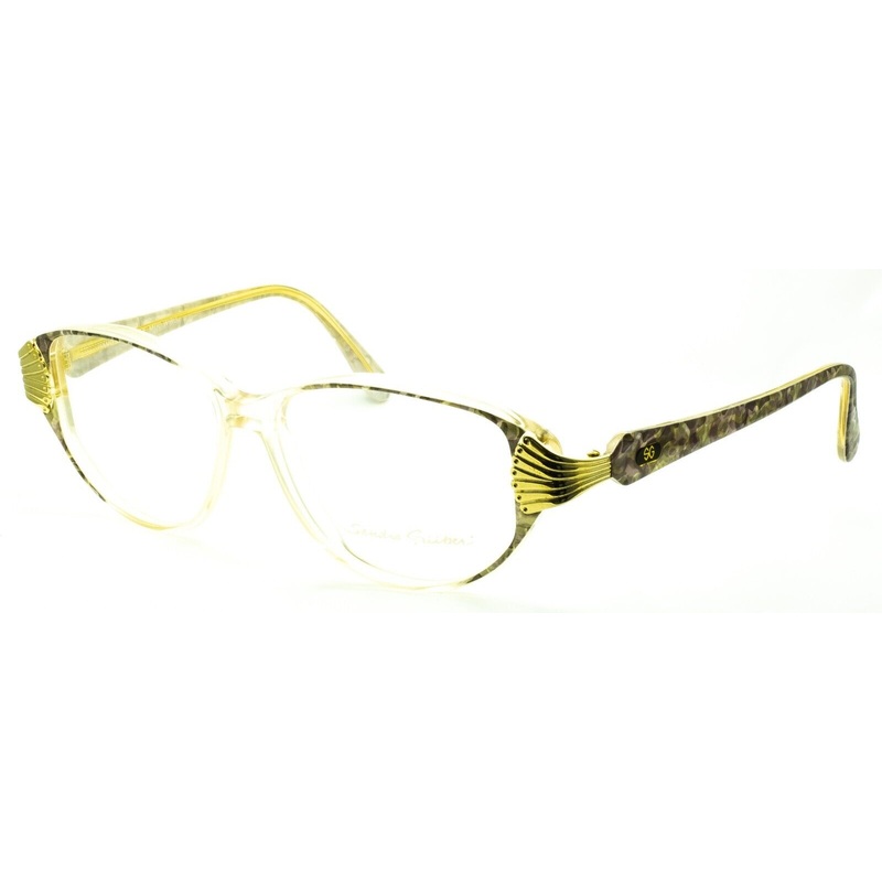 SANDRA GRUBER Wiru 507 55mm Vintage Eyewear RX Optical FRAMES Glasses -New Italy