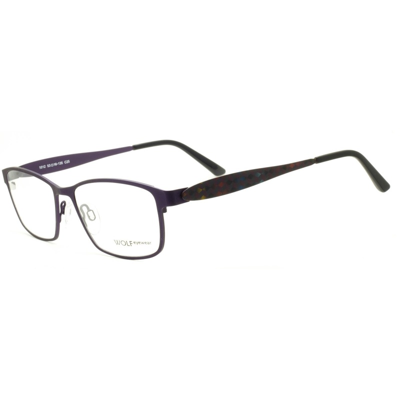 WOLF EYEWEAR 1012 C25 53mm FRAMES RX Optical Glasses Eyeglasses Eyewear – New