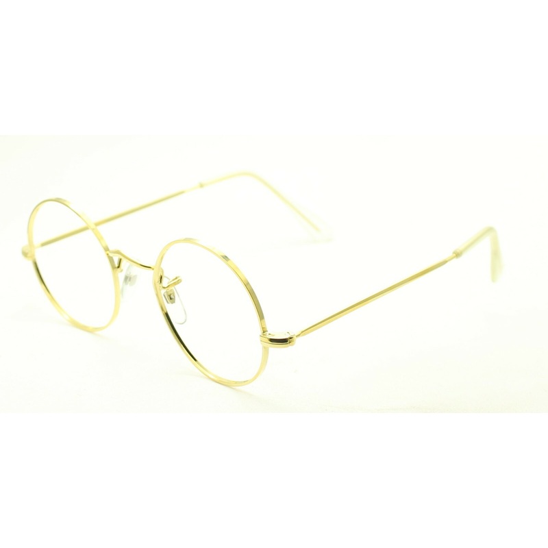 B.O.I.C. (SAVILE ROW) Gold 41x20mm True Round Eyewear FRAMES RX Optical Glasses