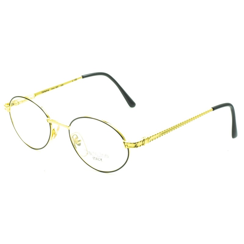 Deltaline Italy (Hilton) Vintage Mod. 590 029 49x18mm RX Optical Glasses New NOS