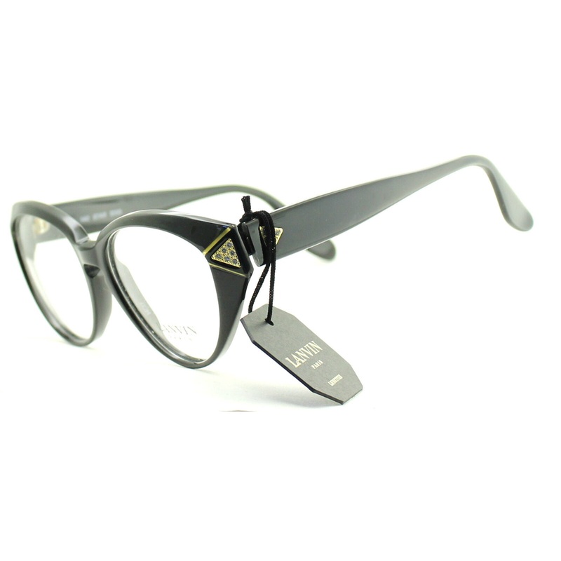 LANVIN Paris STAR S100 55mm Vintage Eyewear RX Optical FRAMES Glasses Eyeglasses