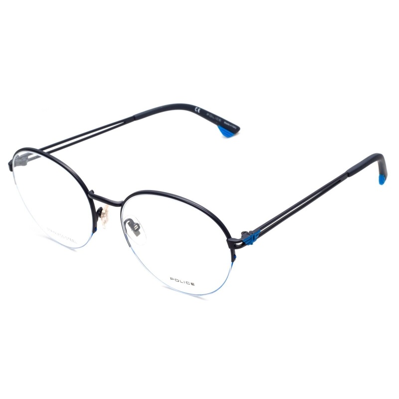POLICE COUPE LIGHT 2 VPL 880 COL. 0606 52mm Eyewear FRAMES RX Optical Eyeglasses