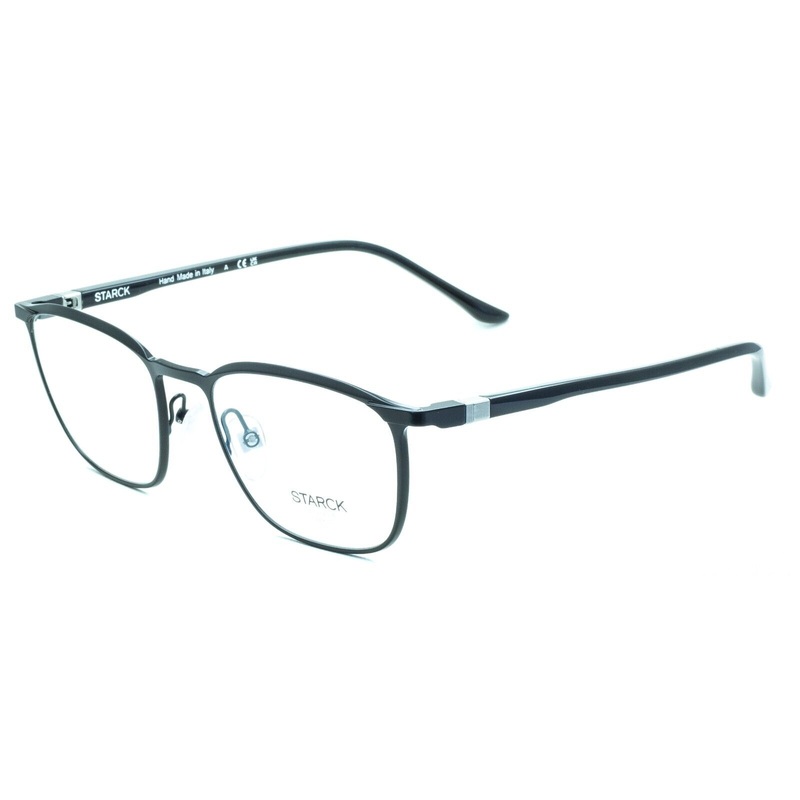 STARCK BIOTECH SH2079 0001 52mm FRAMES Glasses RX Optical Eyeglasses New – Italy