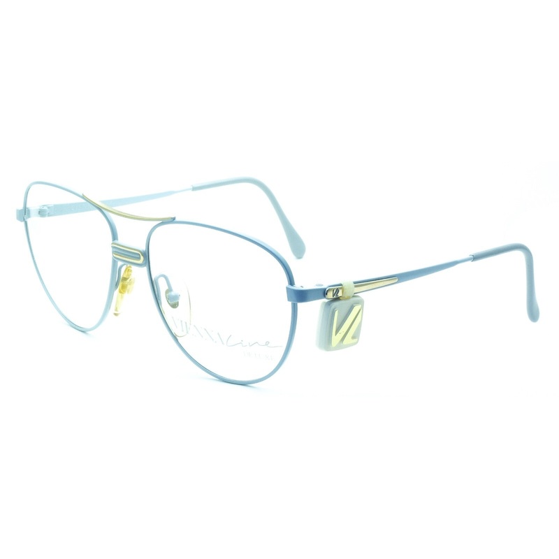 VIENNA LINE De Luxe 1415 20 54mm Vintage RX Optical Eyewear FRAMES New NOS Italy