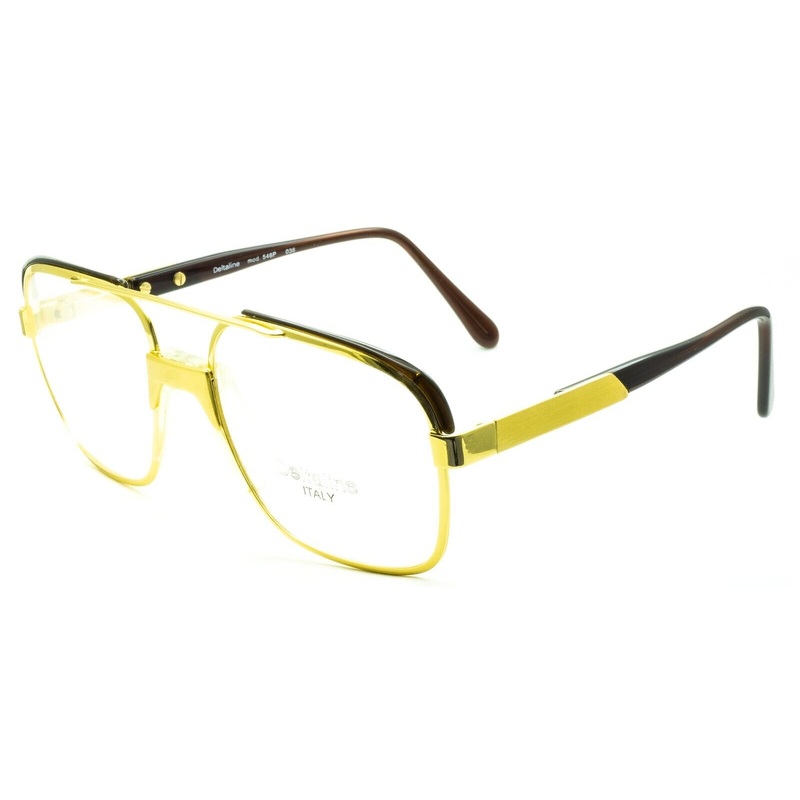 Deltaline Italy (Hilton) Vintage Mod. 546/P 036 56x18mm RX Optical Glasses – New