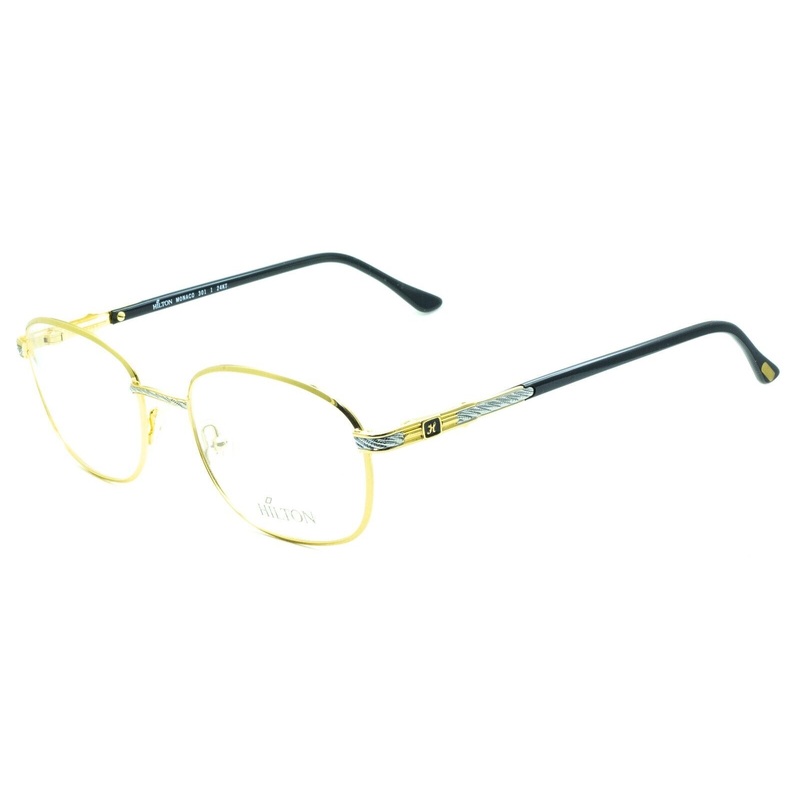 Hilton Eyewear Vintage Monaco 301 1 24KT 54x20mm FRAMES RX Optical – New Italy