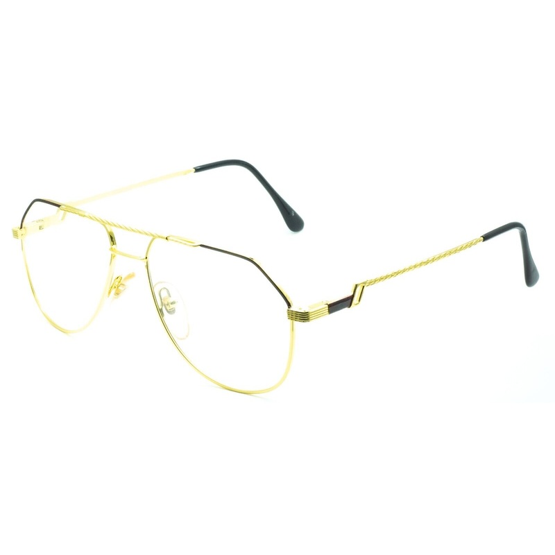 Deltaline Italy (Hilton) Vintage Mod. 1622 01 52x14mm RX Optical Glasses New NOS