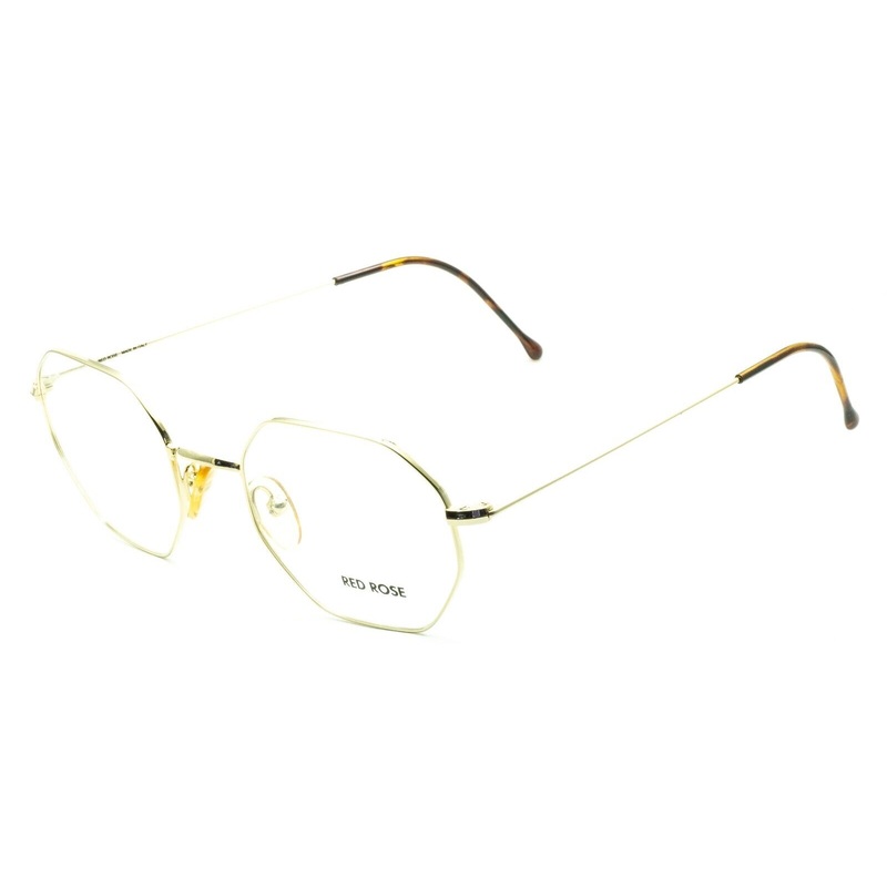 RED ROSE RRVM228 000 46mm Vintage RX Optical Eyewear FRAMES – New NOS Italy