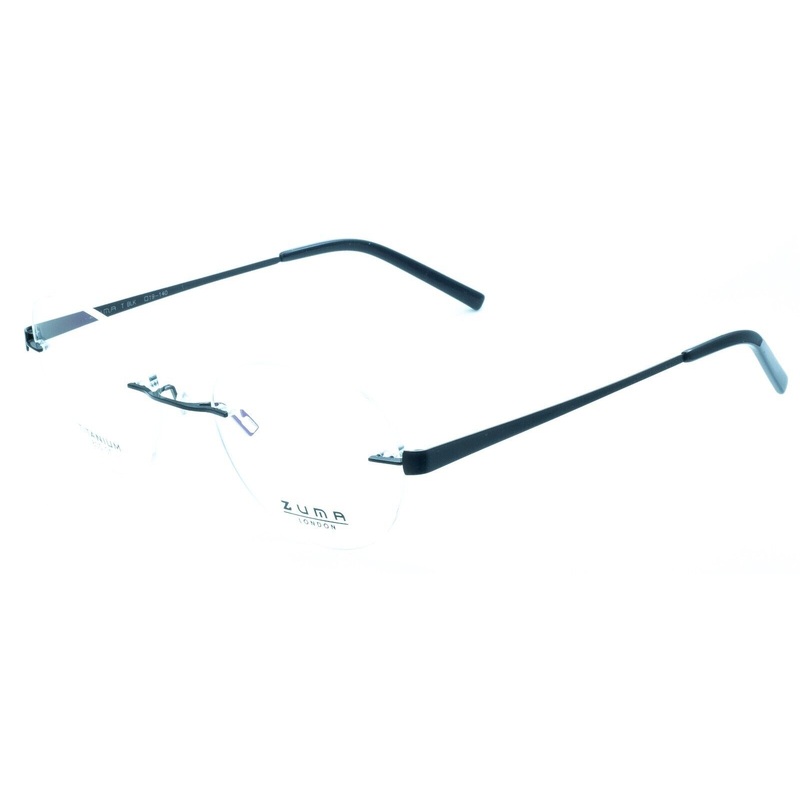 ZUMA LONDON 805 T BLK 51mm Titanium Eyewear FRAMES RX Optical Eyeglasses – New