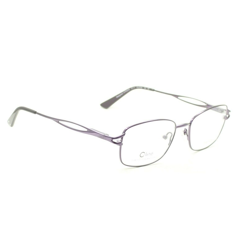 C-Line CLCF05 VV 53mm Titanium Eyewear FRAMES Glasses RX Optical Eyeglasses New