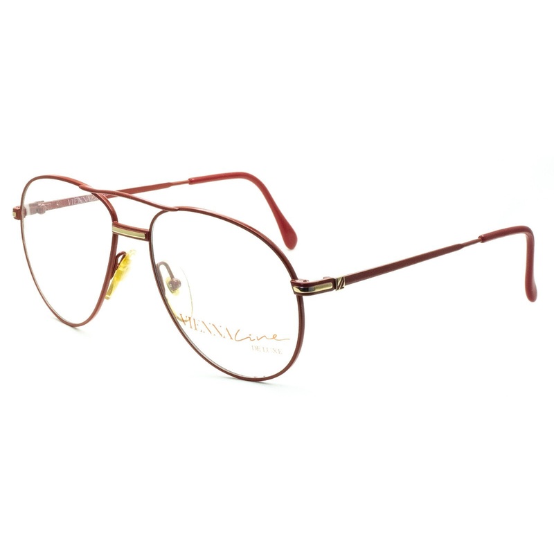 VIENNA LINE De Luxe 1417 30 56mm Vintage RX Optical Eyewear FRAMES New NOS Italy