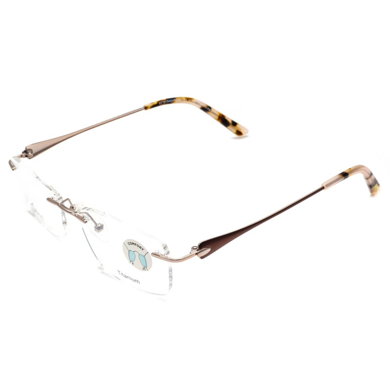 C-Line CLFF14 NP 53mm Titanium Eyewear FRAMES Glasses RX Optical Eyeglasses -New